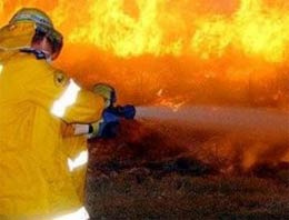 Kazan'da 500 hektarlık alan yandı!